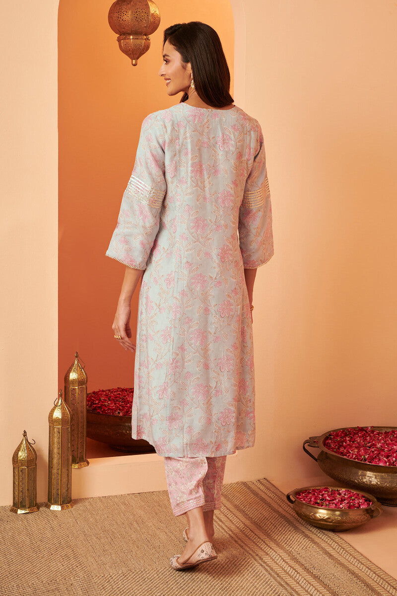 Shirin Zara Sanganeri Modal Kurta