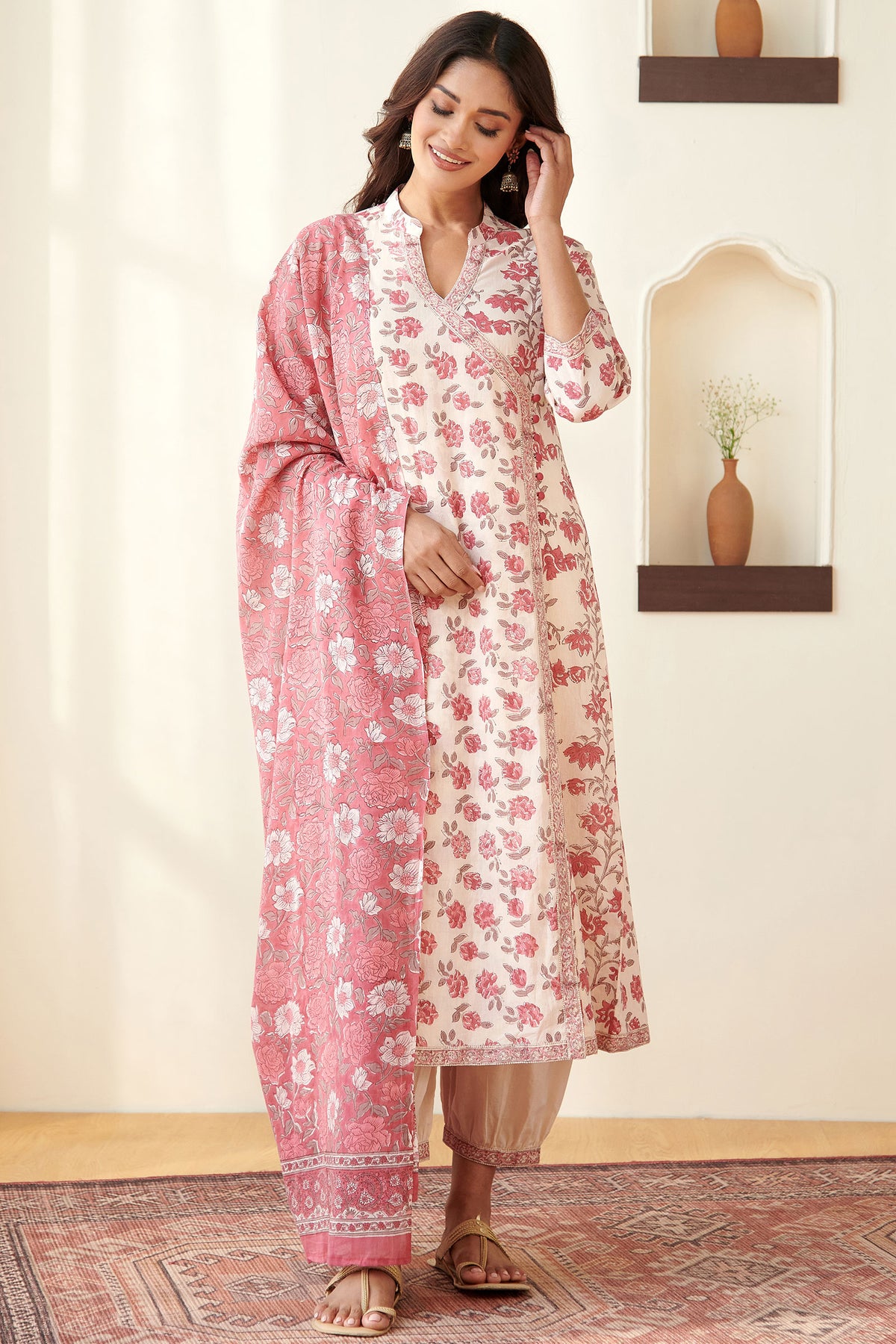 Gulbarg Farnaz Sanganeri Kurta