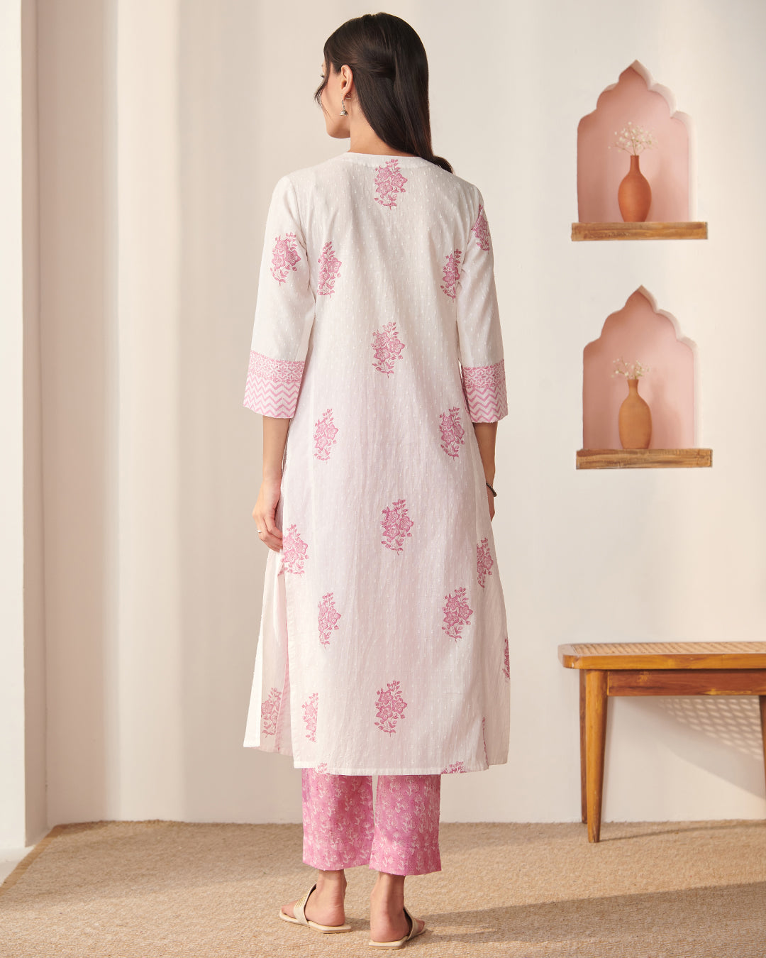 Rosheen Asfiya Sanganeri Kurta