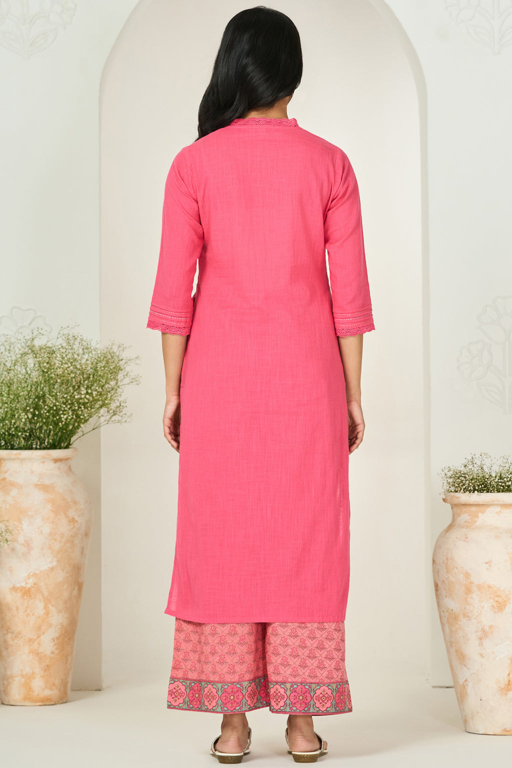 Roza Mira Pink Kurta