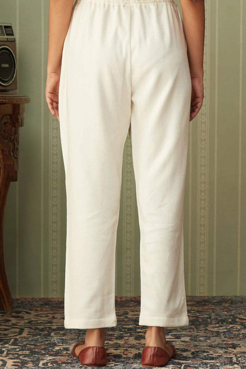 Naadirah Sehreen Faux Wool Narrow Pants