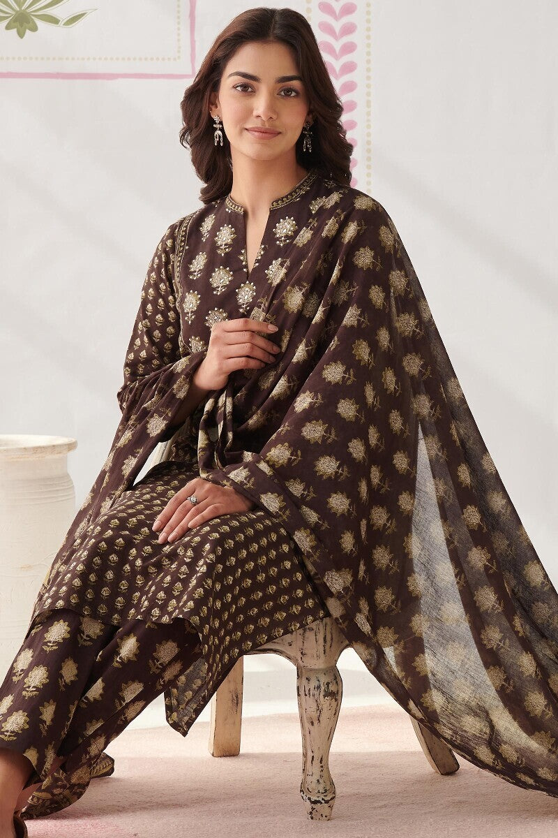 Sehra Mahi Bagru Kurta