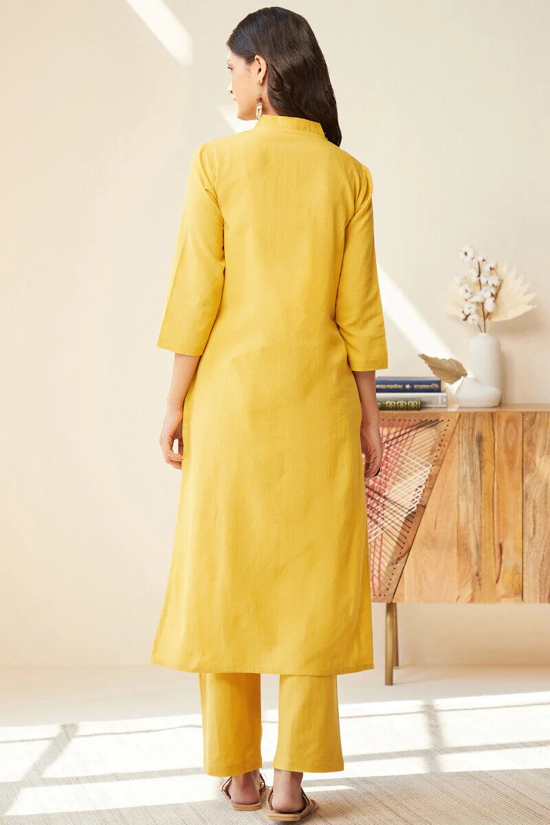 Roza Seher Daffodil Kurta