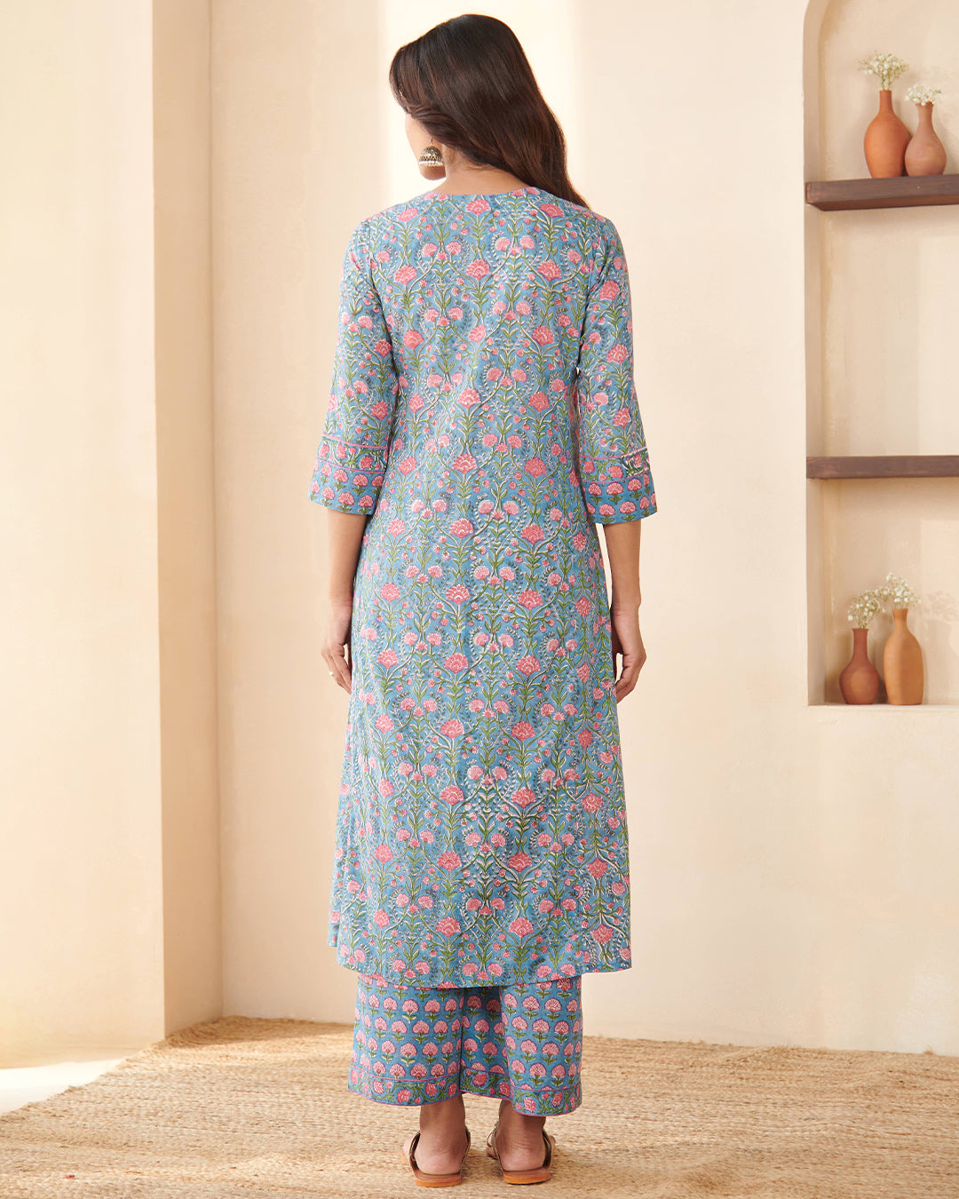 Gulbarg Kaira Sanganeri Kurta
