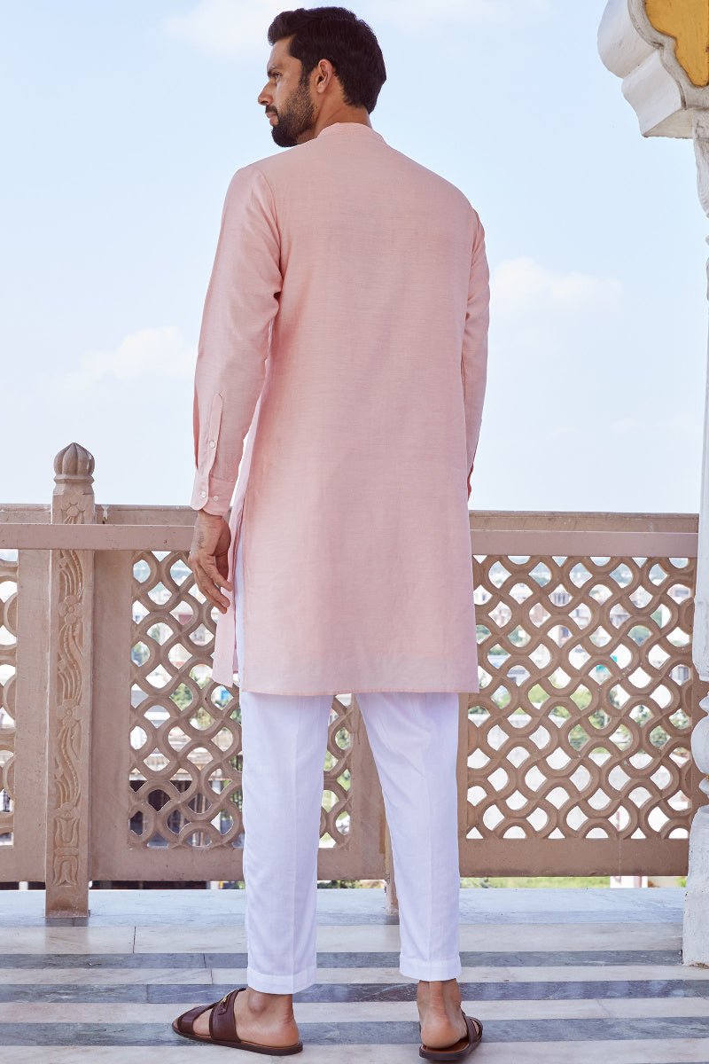 Safar Chanderi Kurta