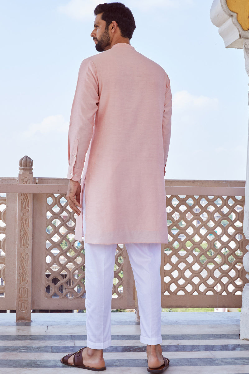Safar Chanderi Kurta