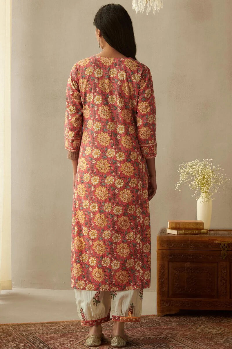Surplus: Gulshan Bagh Siya Sanganeri Kurta