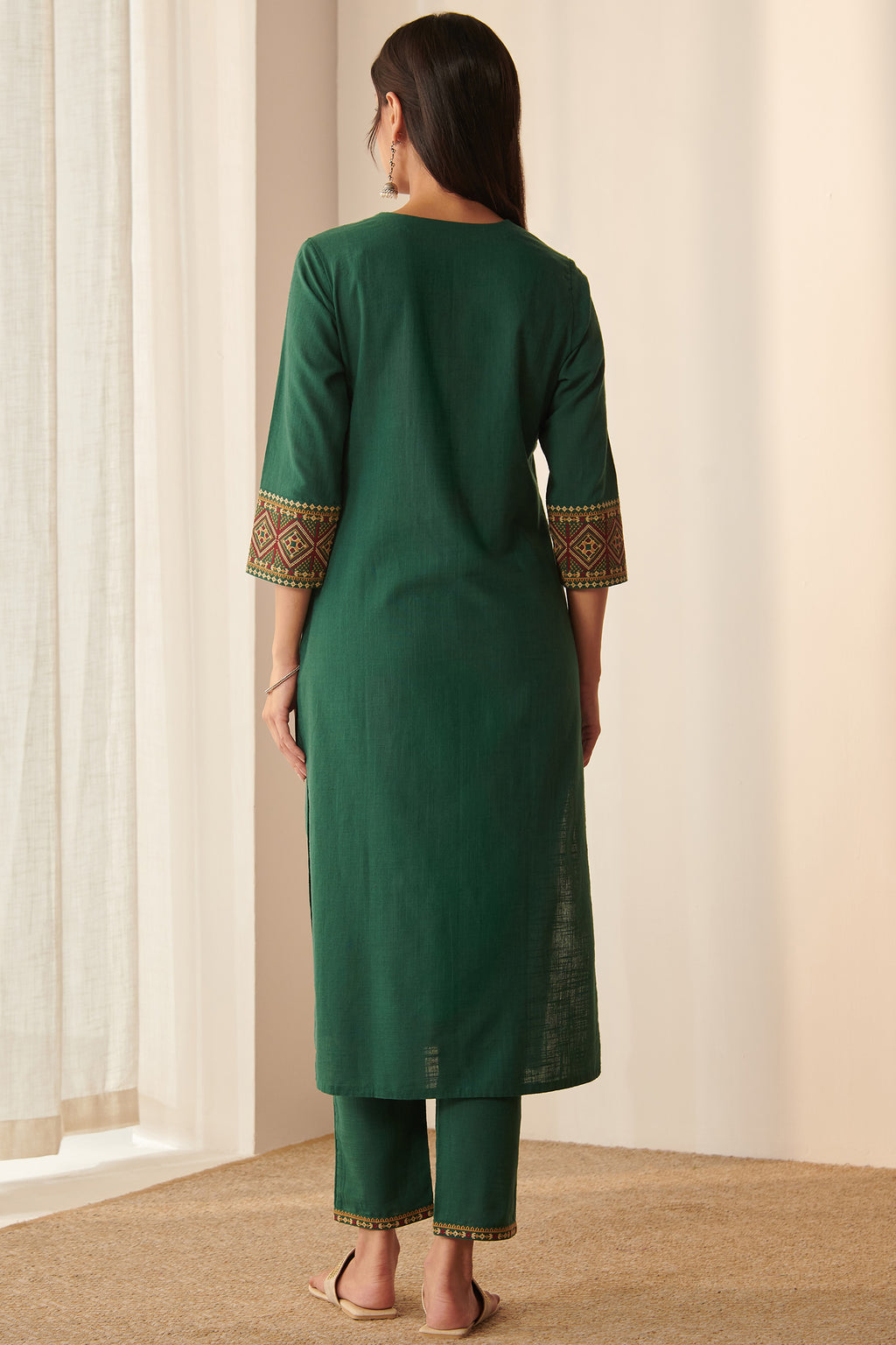 Mehraab Mira Green Kurta