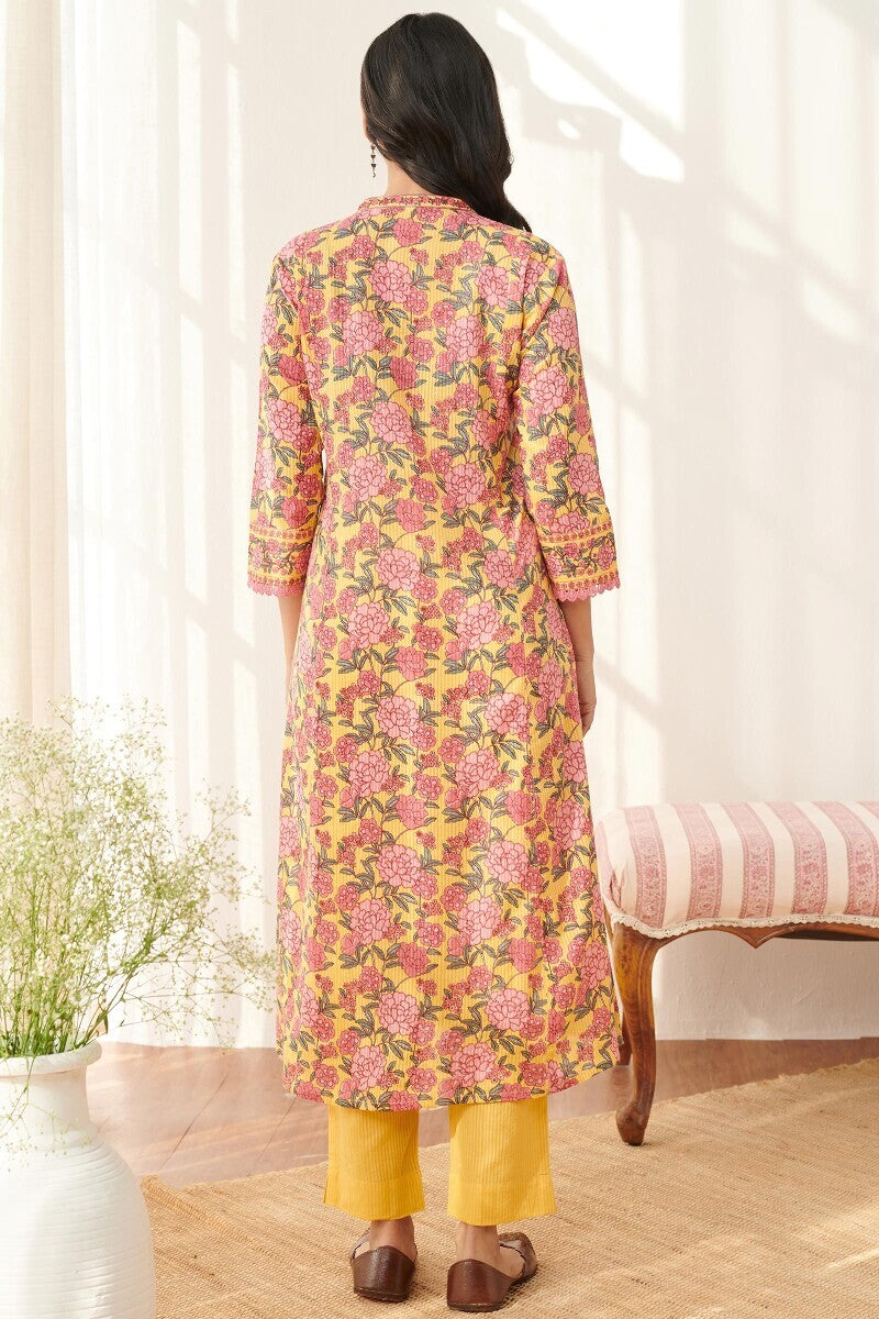 Rosheen Samaira Sanganeri Kurta