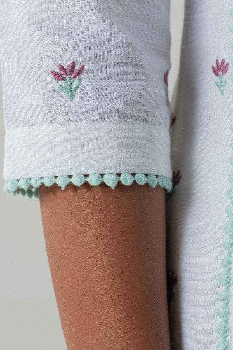 Nazm Adira Handloom Short Kurta
