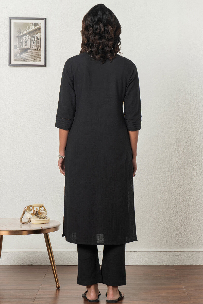 Roza Tasnim Black Kurta