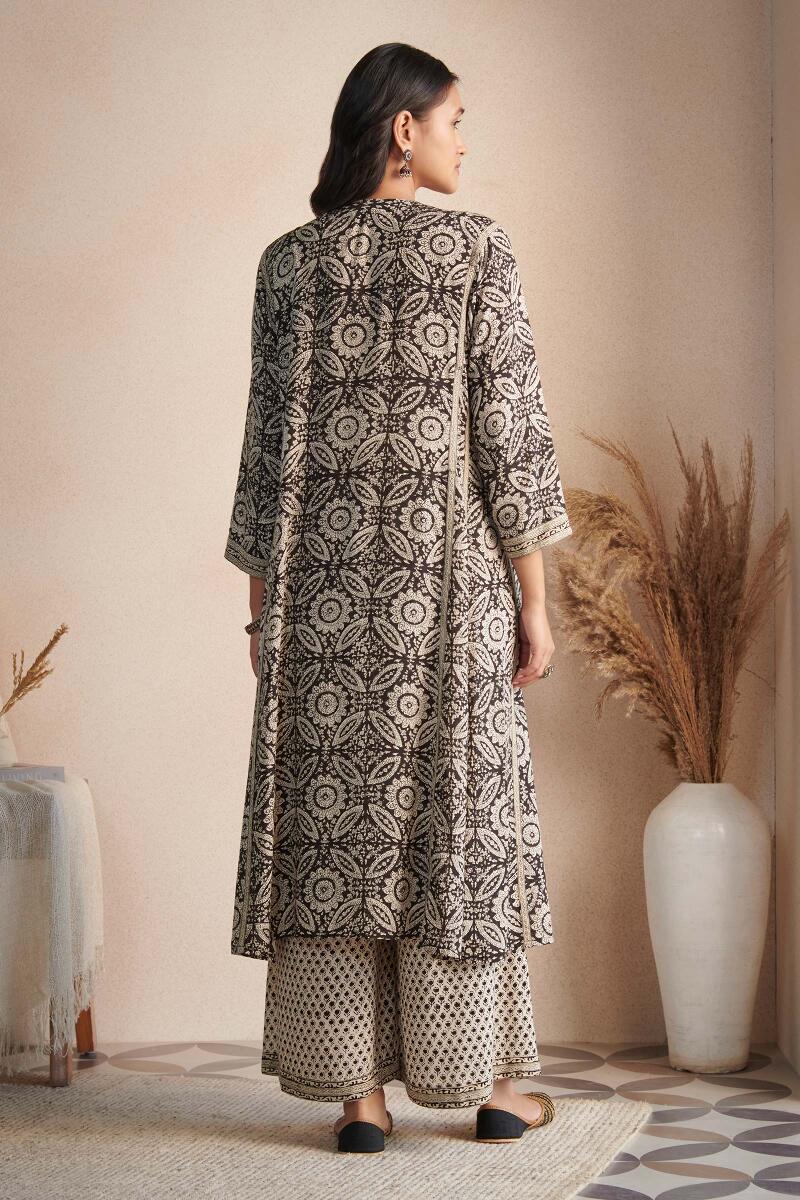 Sehra Zoya Bagru Kurta
