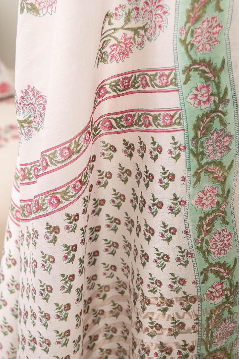 Nasrine Aiza Chanderi Sanganeri Saree