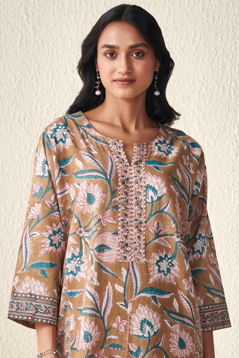 Gauhar Shahida Sanganeri Kaftan
