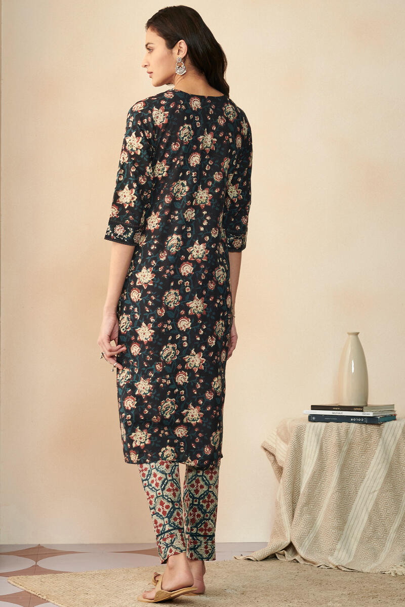 Sehra Mirza Bagru Kurta