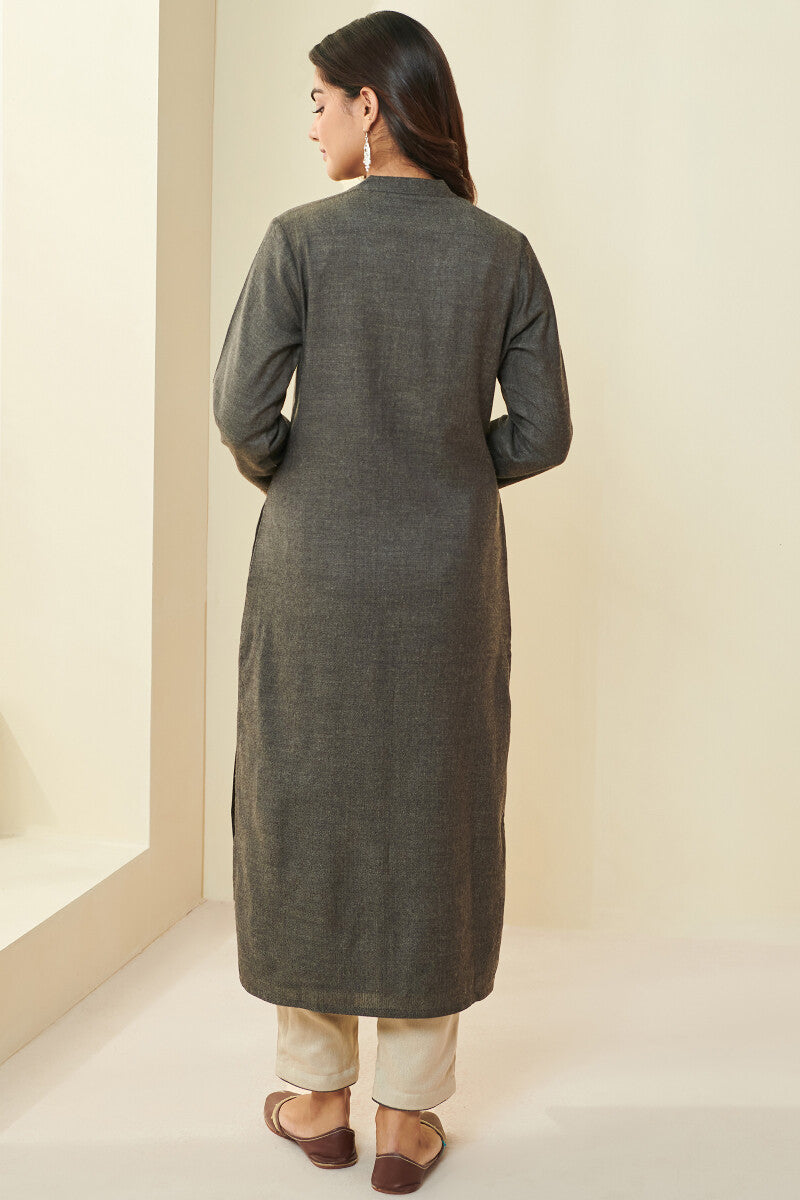 Naadirah Ruhani Faux Wool Kurta
