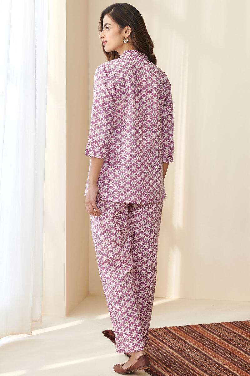 Roza Heer Sanganeri Loungewear Set