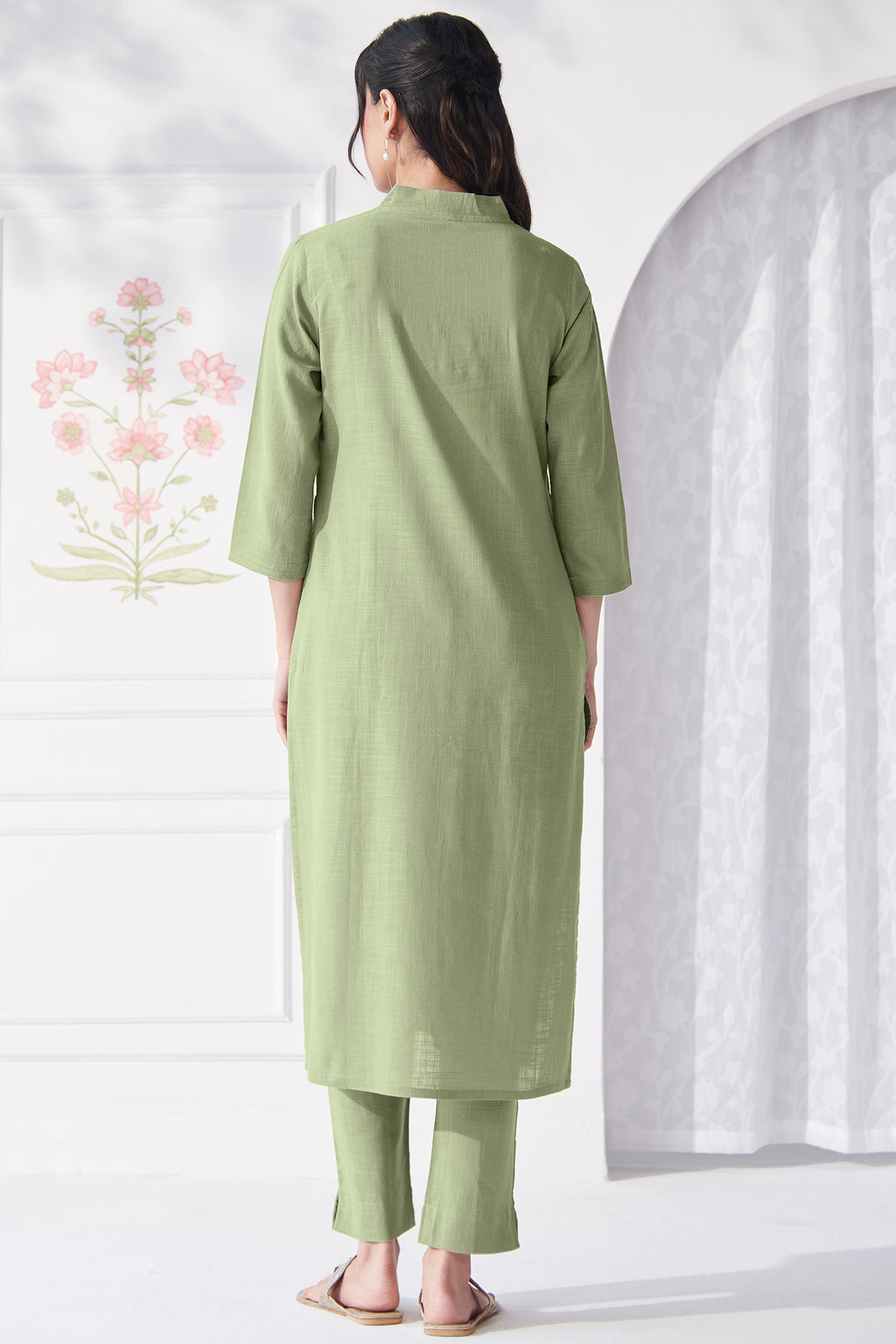 Roza Alia Green Kurta