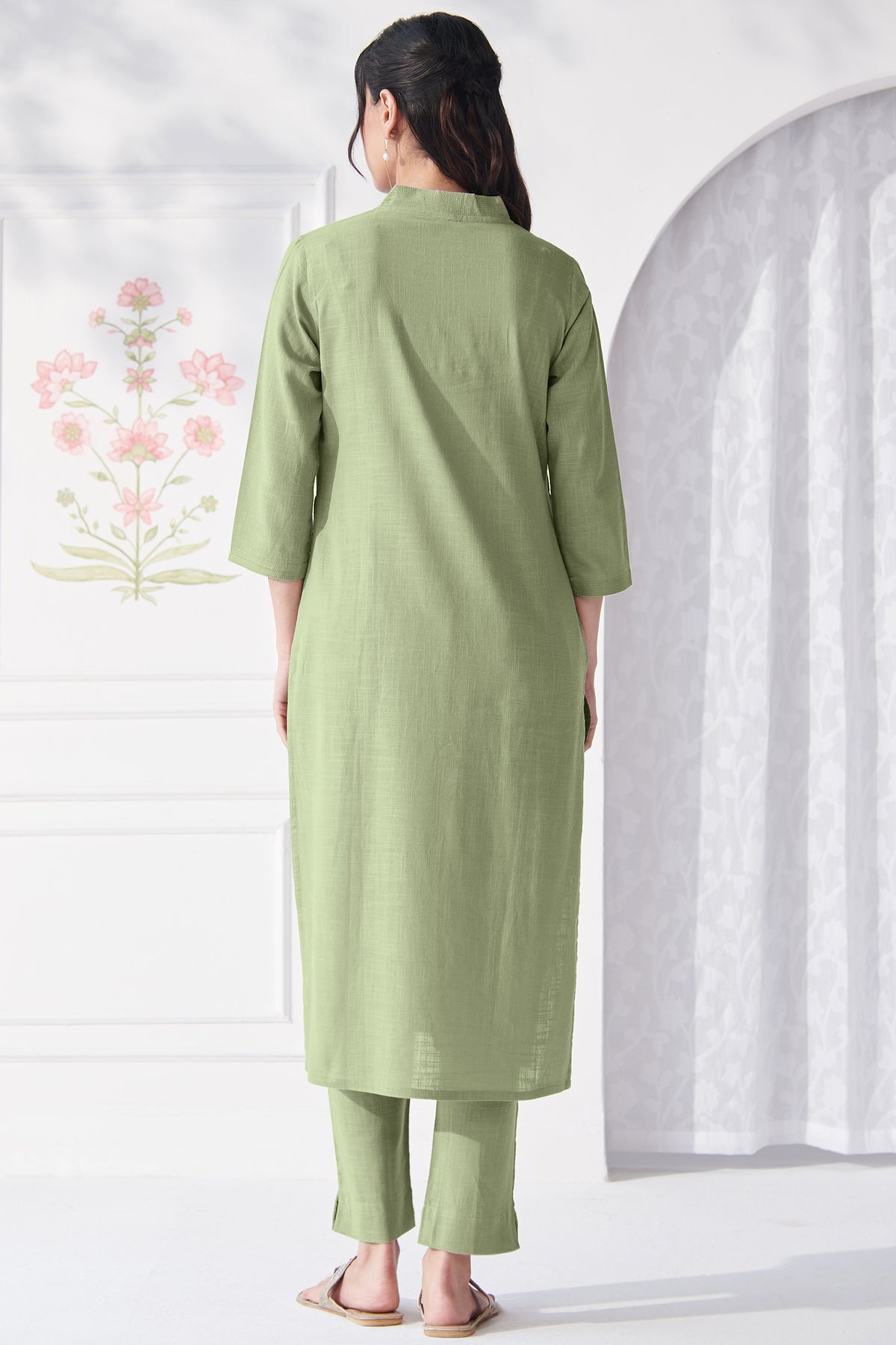 Roza Alia Green Kurta