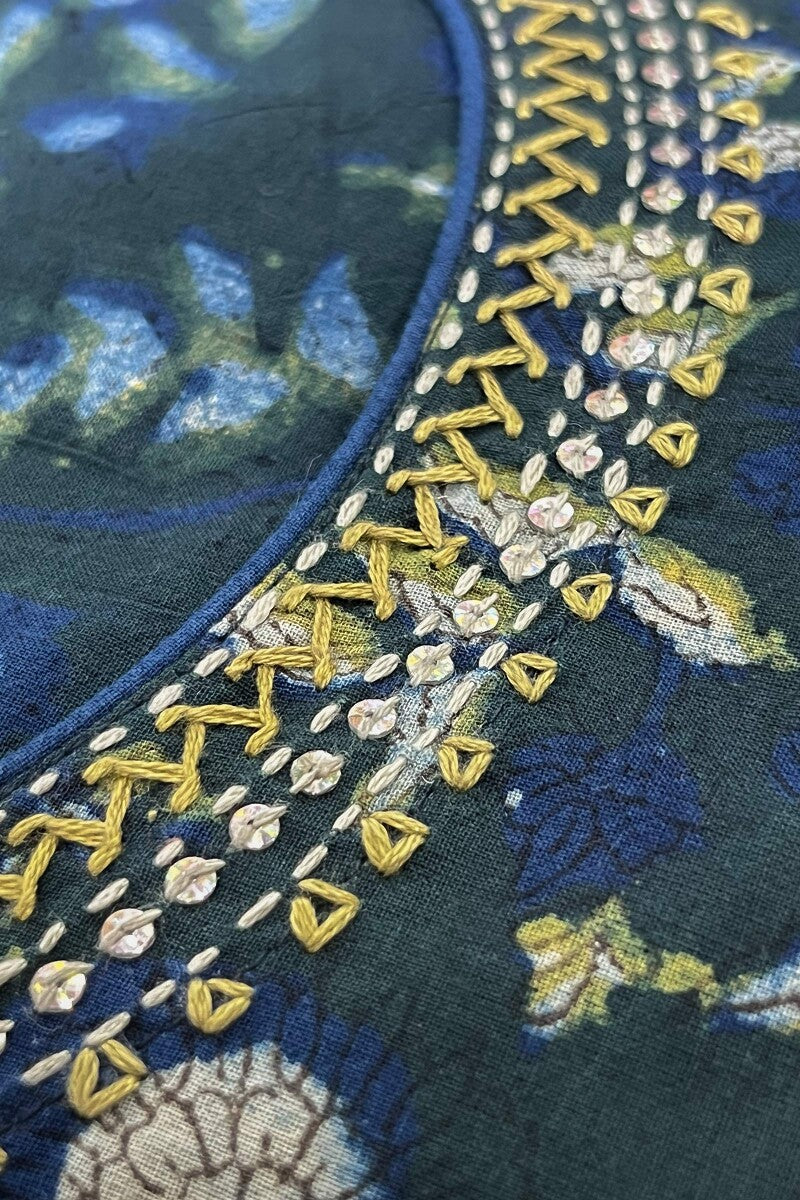Sehra Samina Bagru Kurta