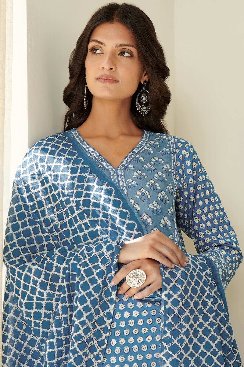 Sehra Heer Indigo Kurta