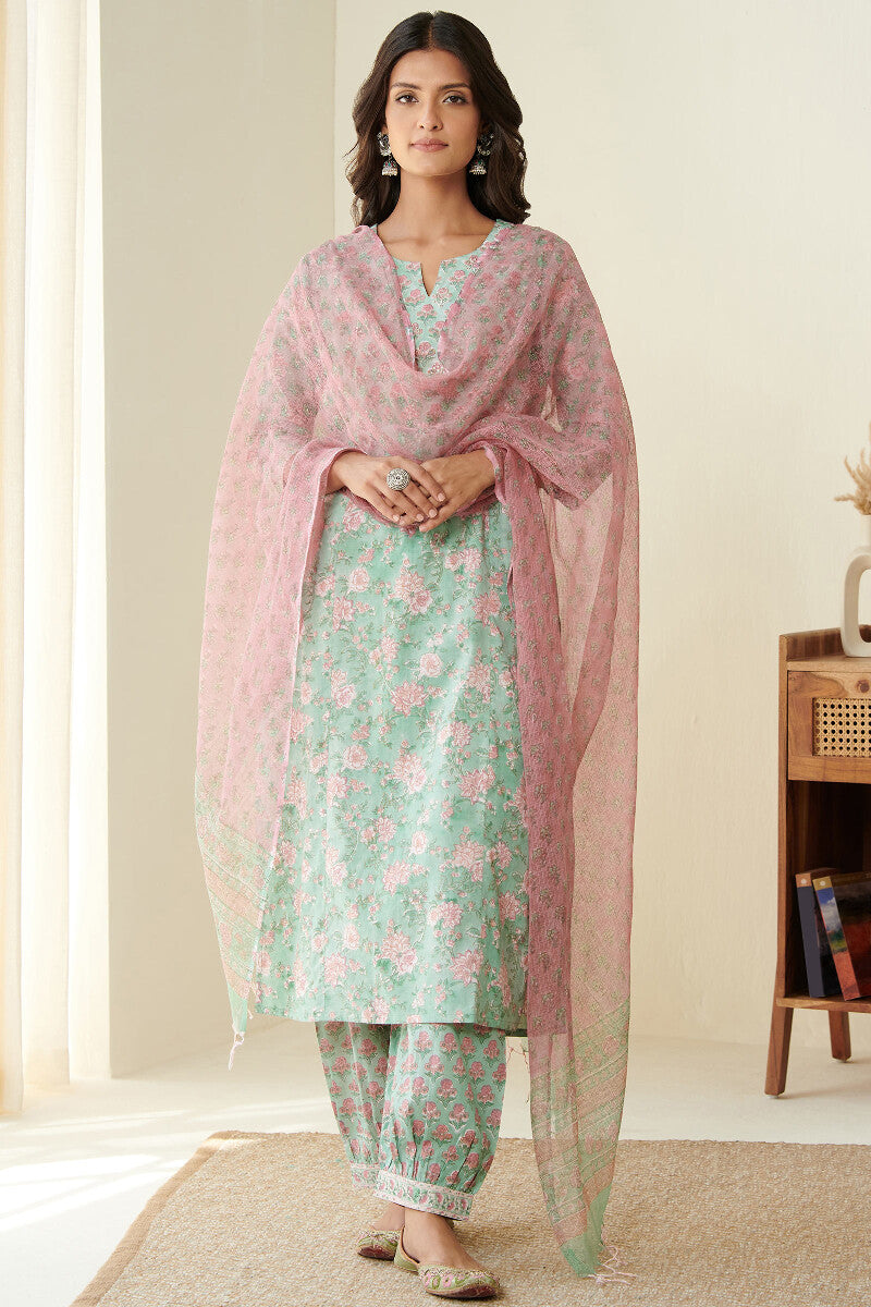 Gulshan Bagh Rumaisa Sanganeri Dupatta