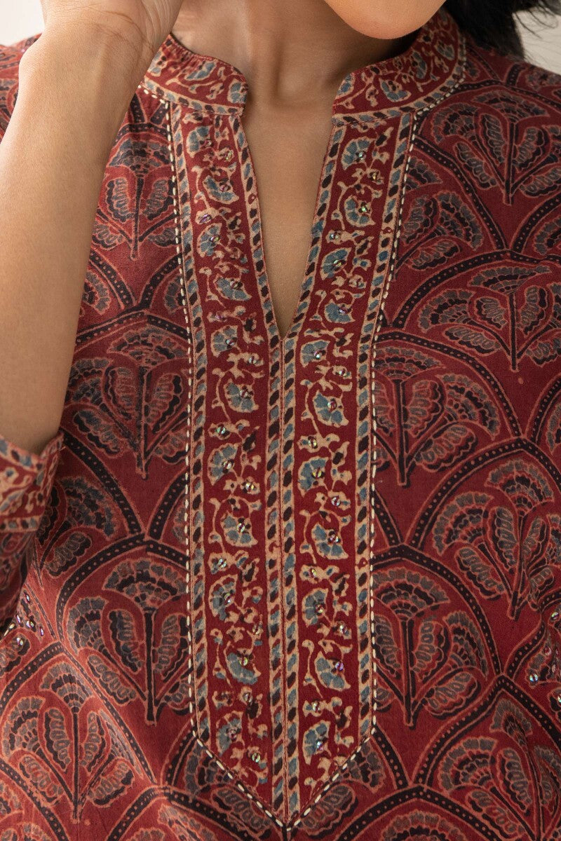 Sehra Samira Ajrak Kurta