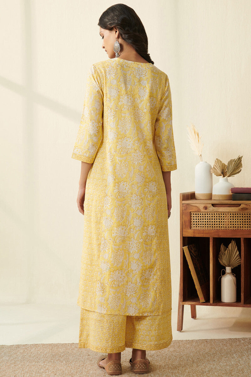 Isfahan Ferhia Sanganeri Kurta