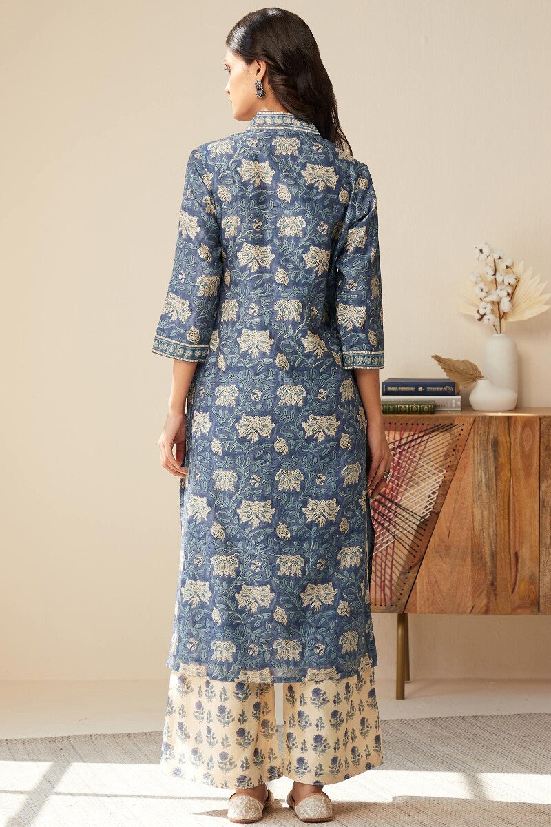 Mehrunissa Maiwa Chanderi Kurta