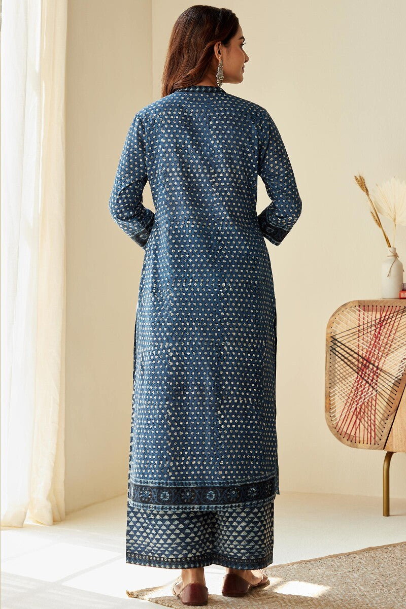 Sehra Simar Bagru Kurta