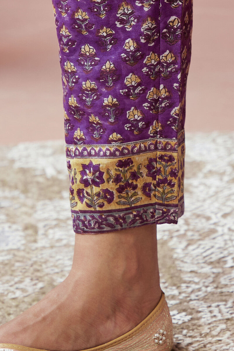 Mehrunissa Anahita Chanderi Narrow Pants