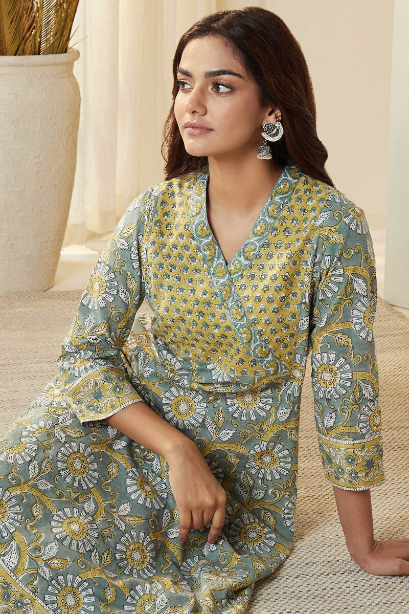 Gauhar Zafiya Sanganeri Kurta