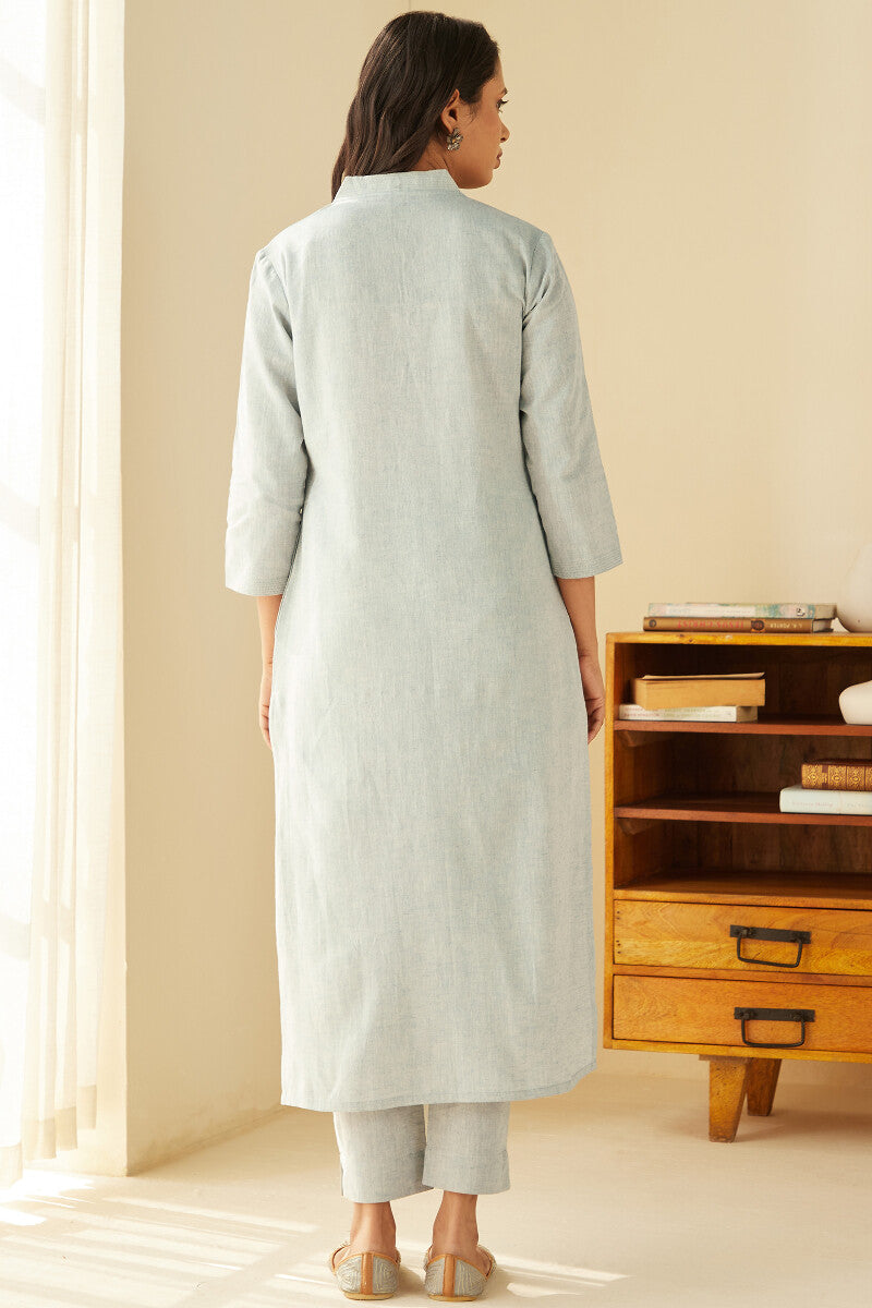 Roza Seher Blue Kurta