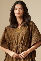 Sehra Ria Ajrak Kaftan