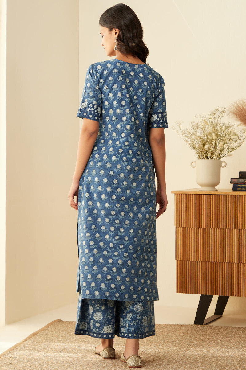 Sehra Zoya Indigo Kurta