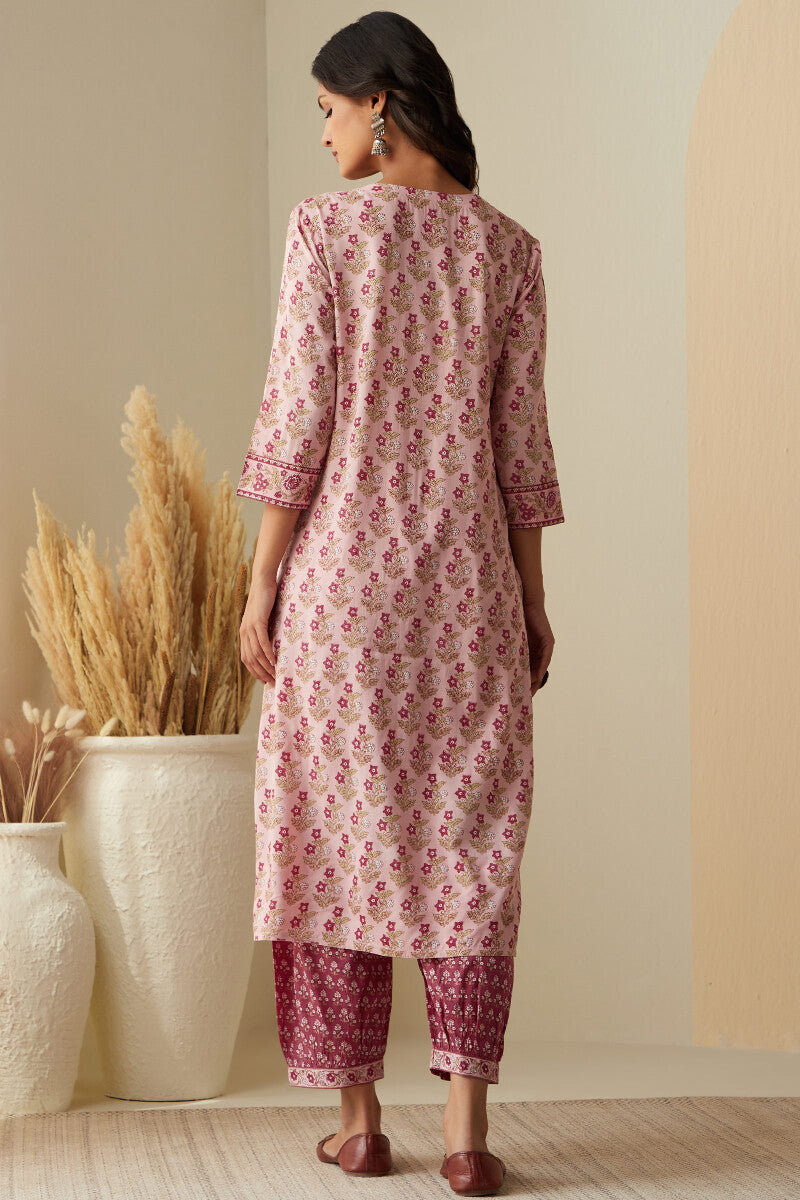 Rosheen Nuzakat Sanganeri Kurta