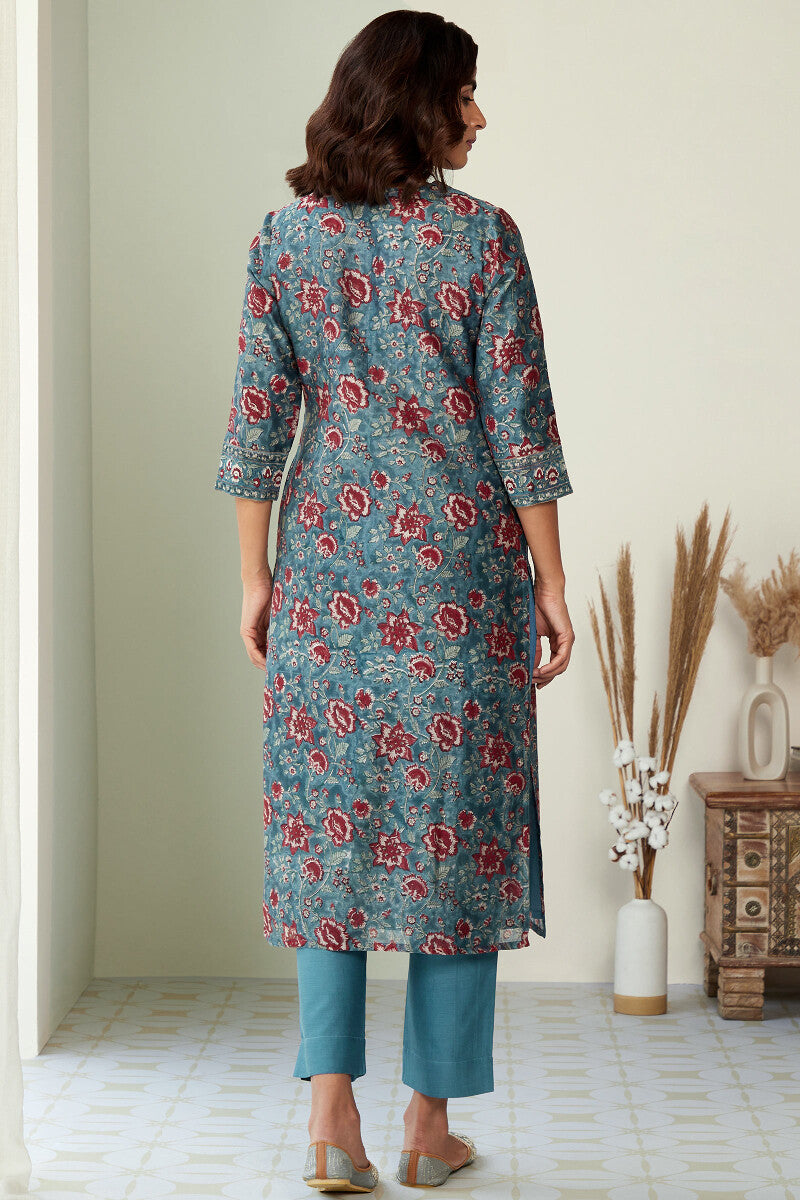 Mehrunissa Saira Chanderi Kurta