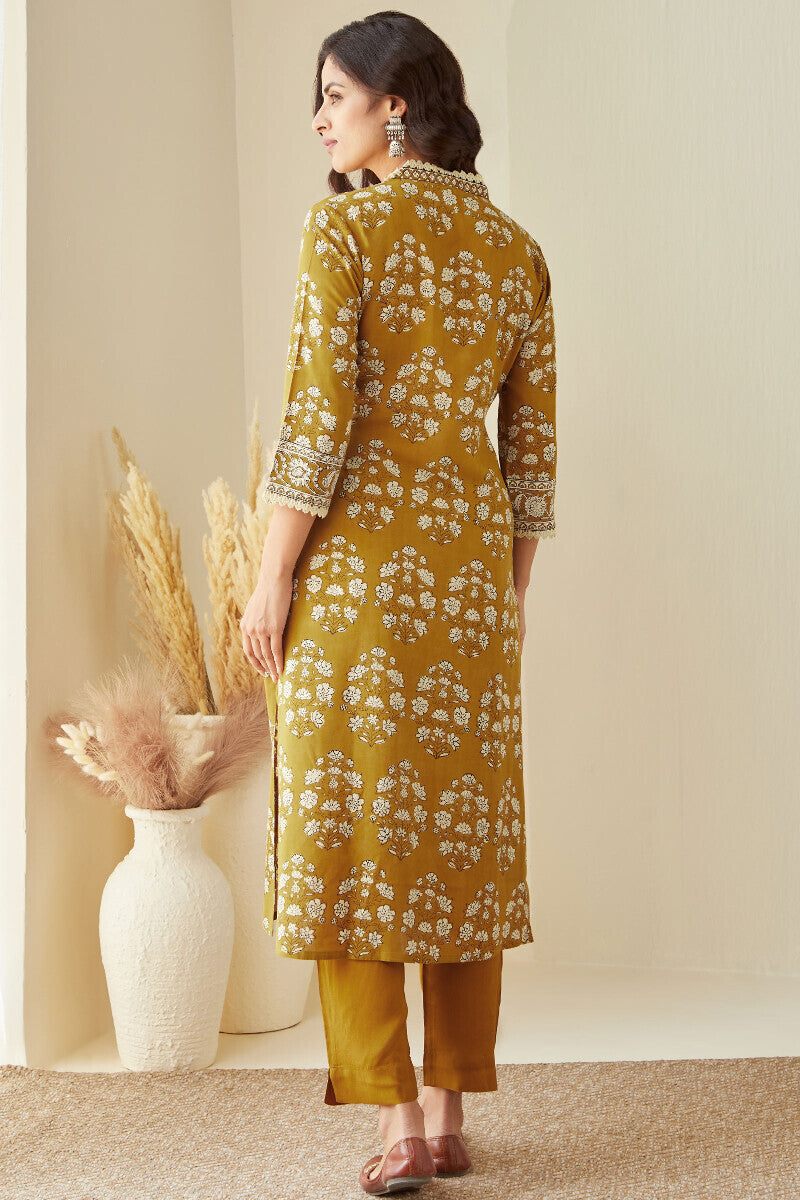 Sehra Shirin Bagru Modal Kurta