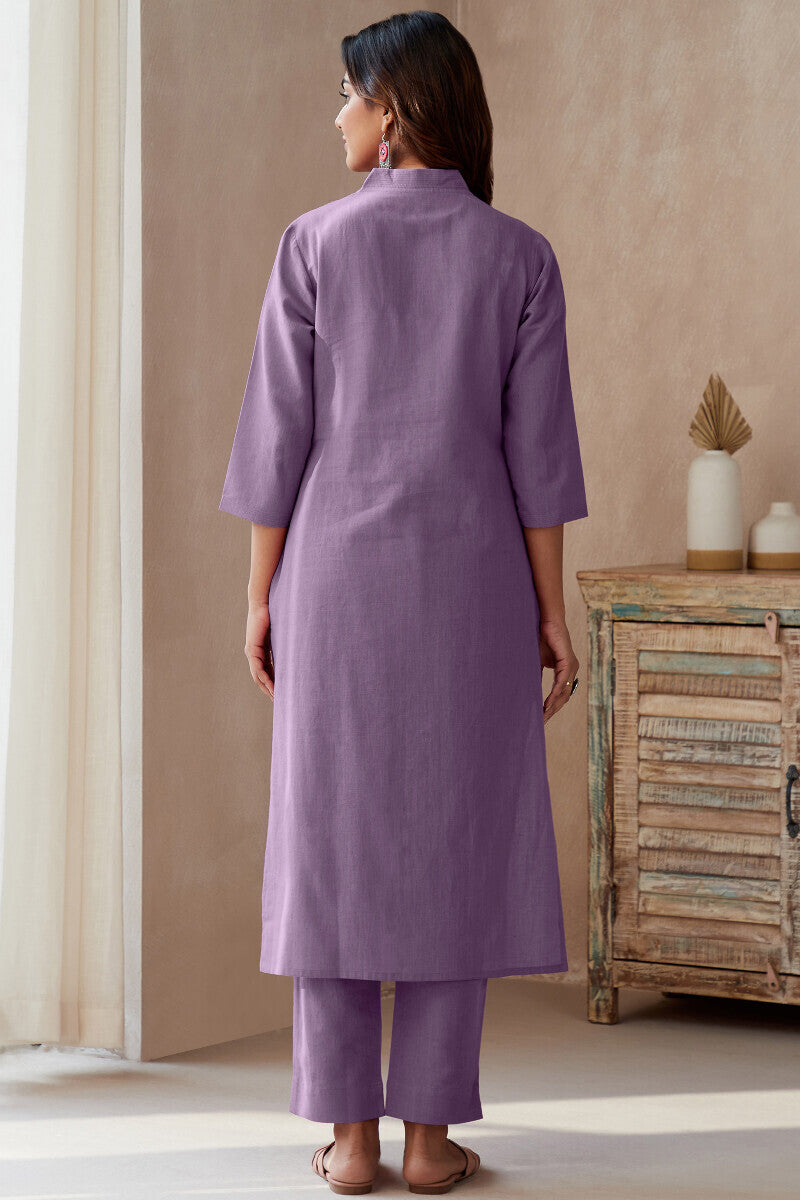 Roza Seher Purple Kurta