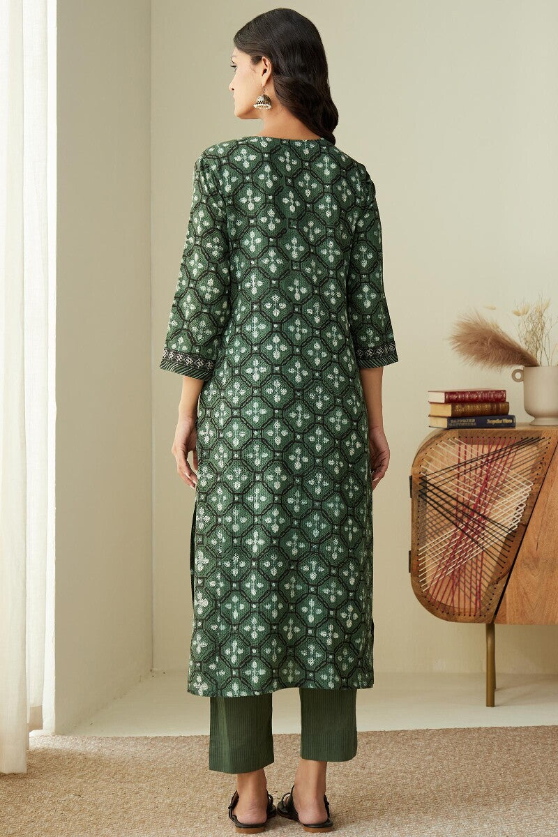 Sehra Farah Bagru Kurta