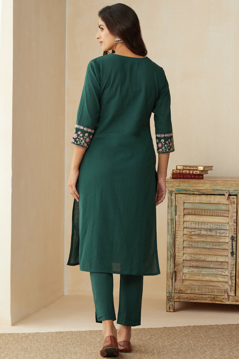 Roza Zoya Green Kurta