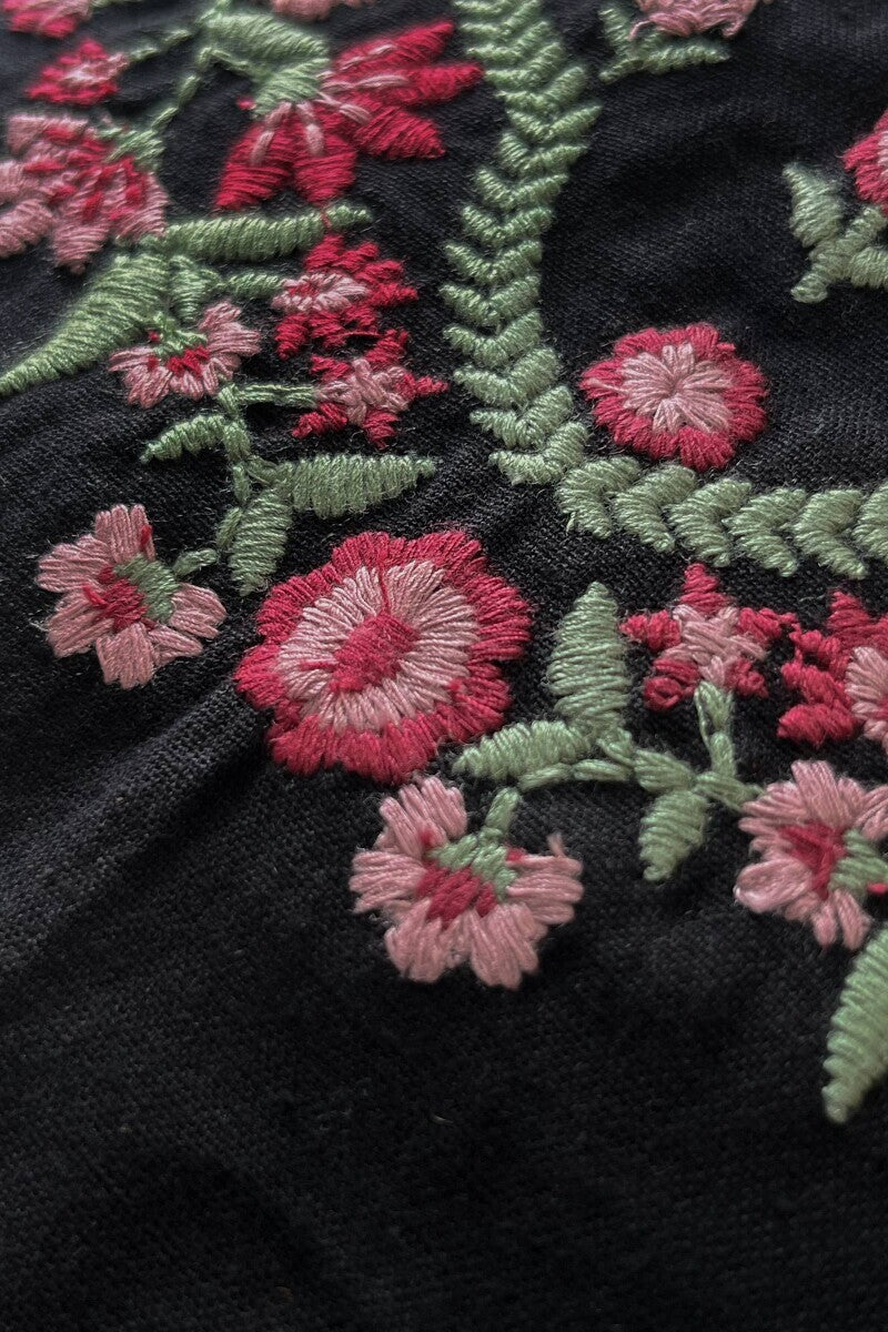 Roza Zoya Black Kurta