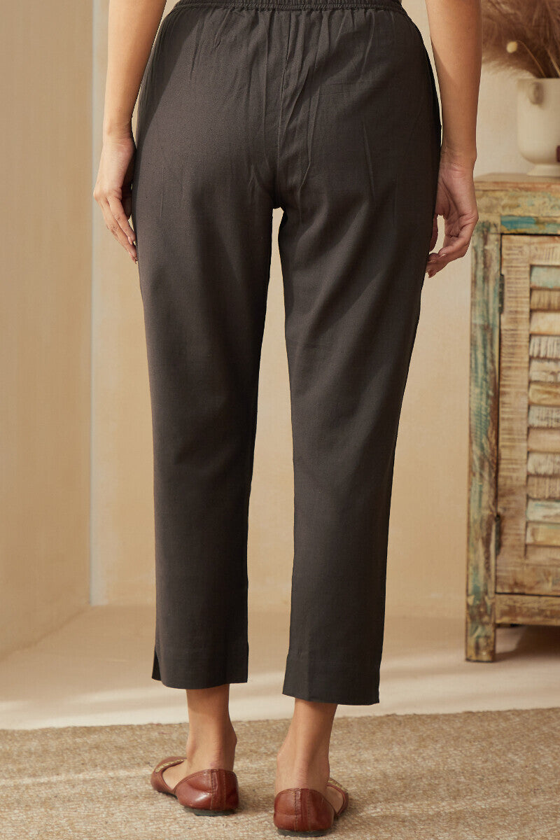 Roza Zoya Brown Narrow Pants