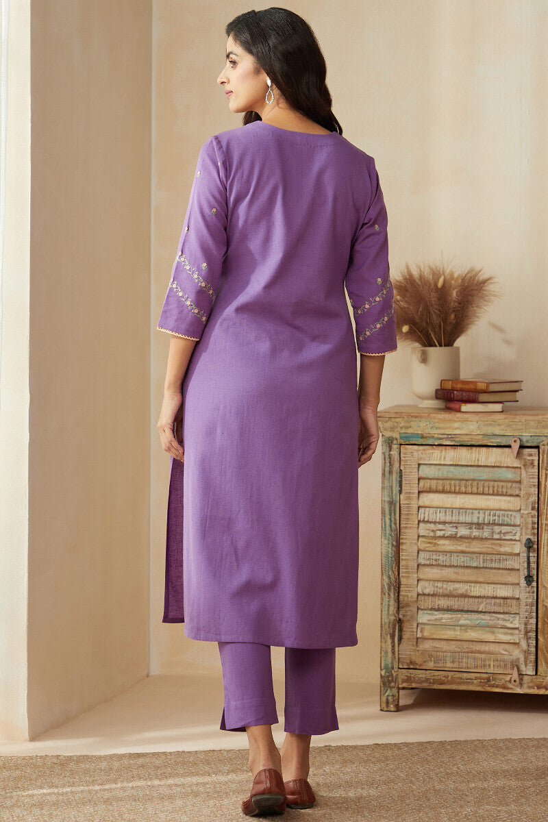 Roza Zoya Lavender Kurta