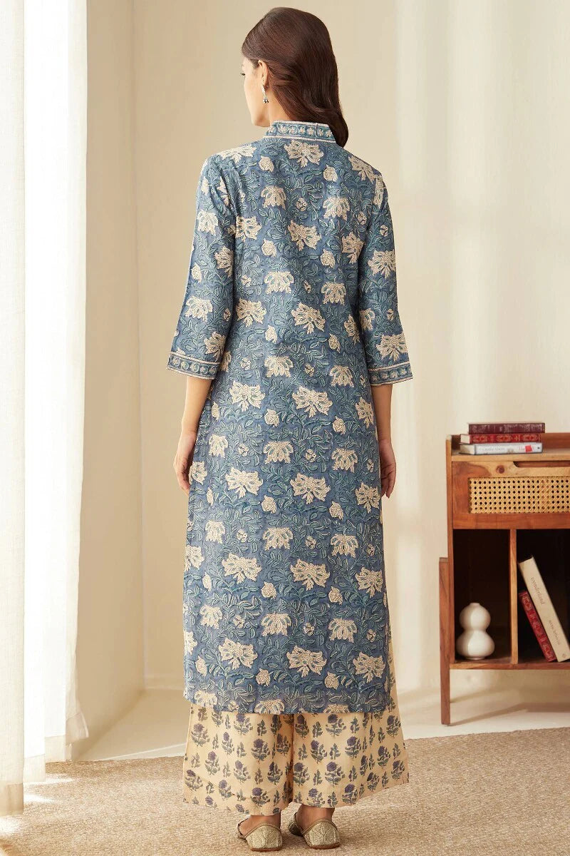 Mehrunissa Maiwa Chanderi Kurta