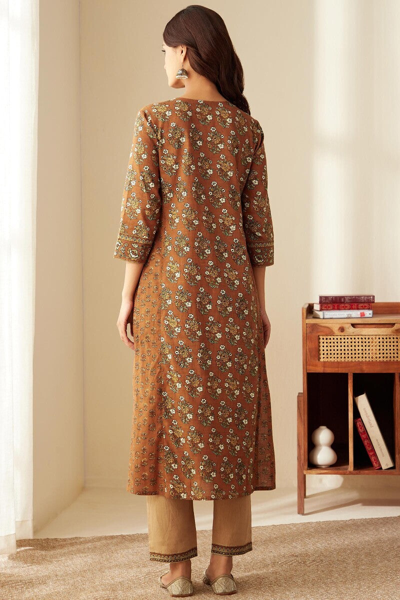 Gauhar Safira Sanganeri Kurta