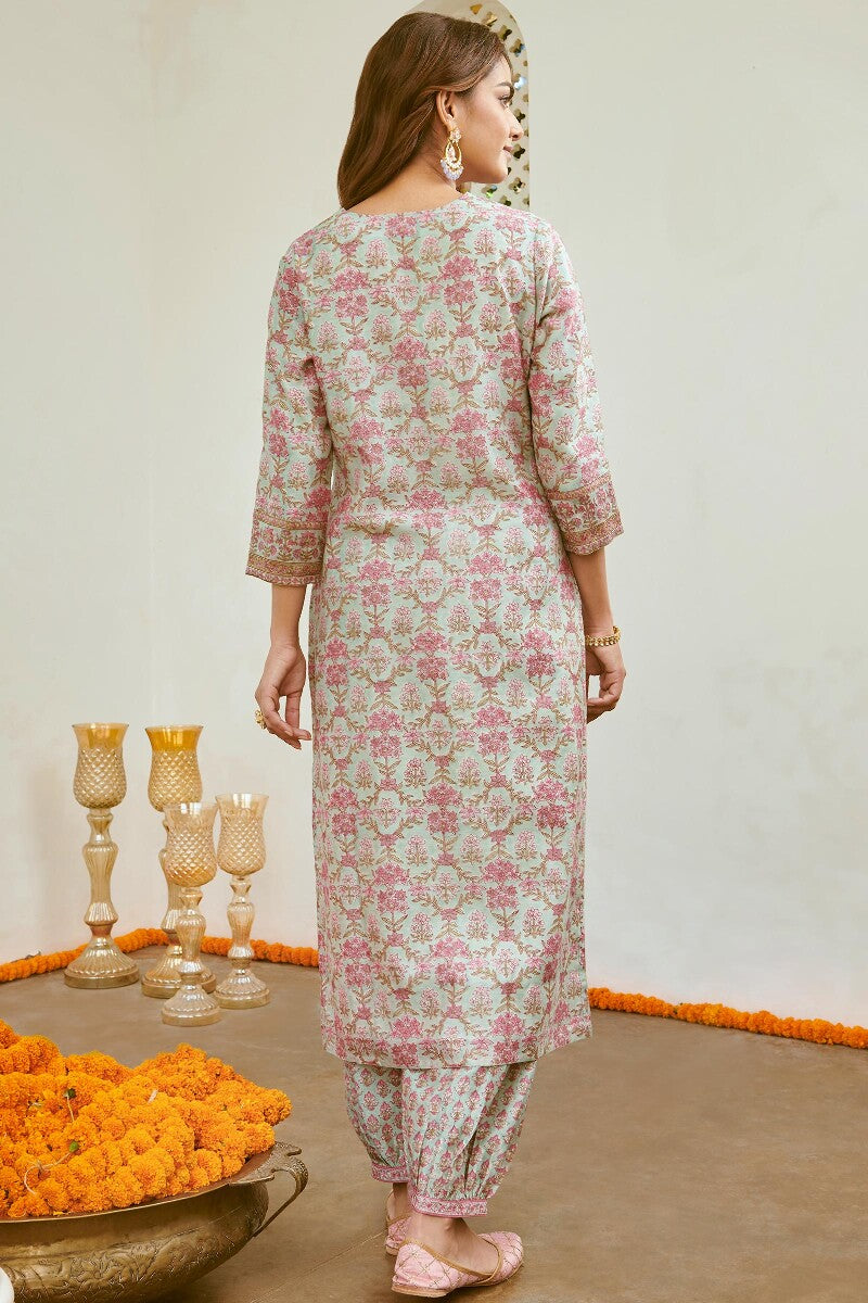 Mehrunissa Shazia Chanderi Kurta