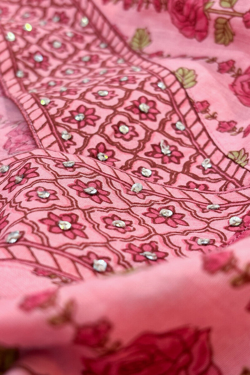 Gulraiz Jasmine Sanganeri Kurta