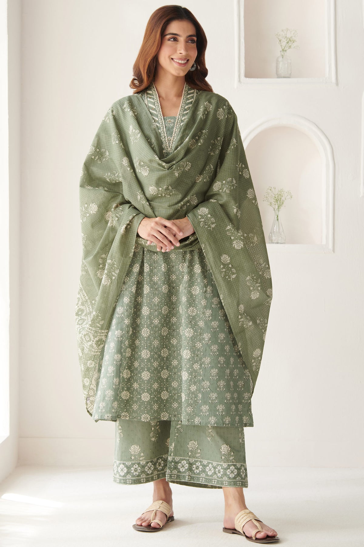 Gulbarg Gulshan Sanganeri Kurta