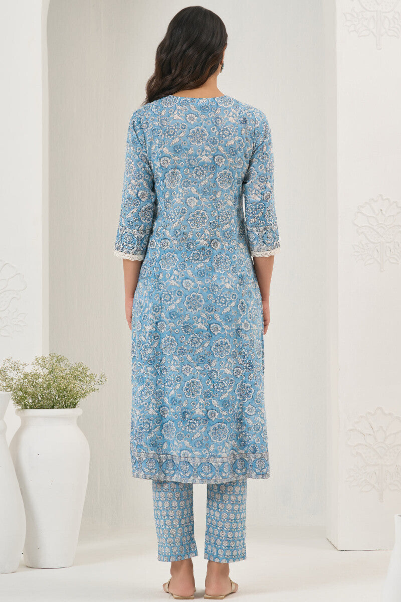 Neelofar Gulbano Sanganeri Kurta